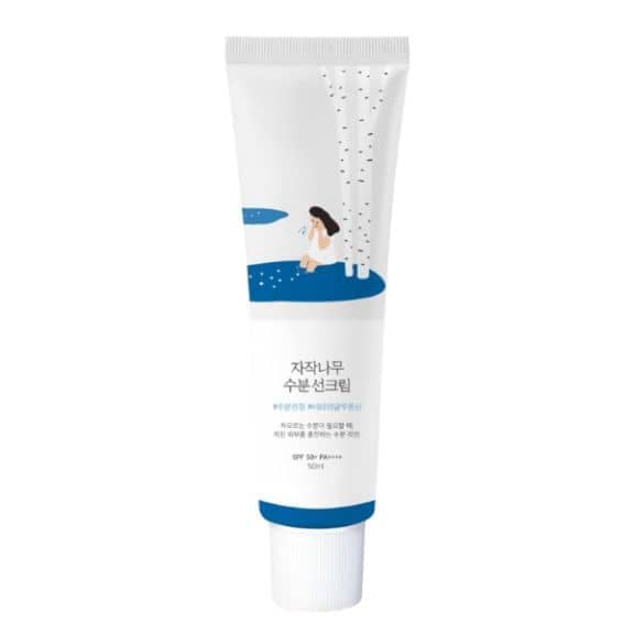 Zuzu Aura moisturizing cream with sunscreen in a 50ml tube for effective UV protection