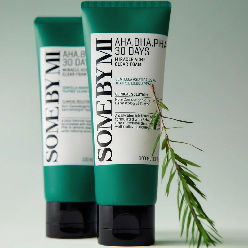 رغوة علاج حب الشباب المعجزة AHA BHA PHA 30 Days Clear Foam 100ml