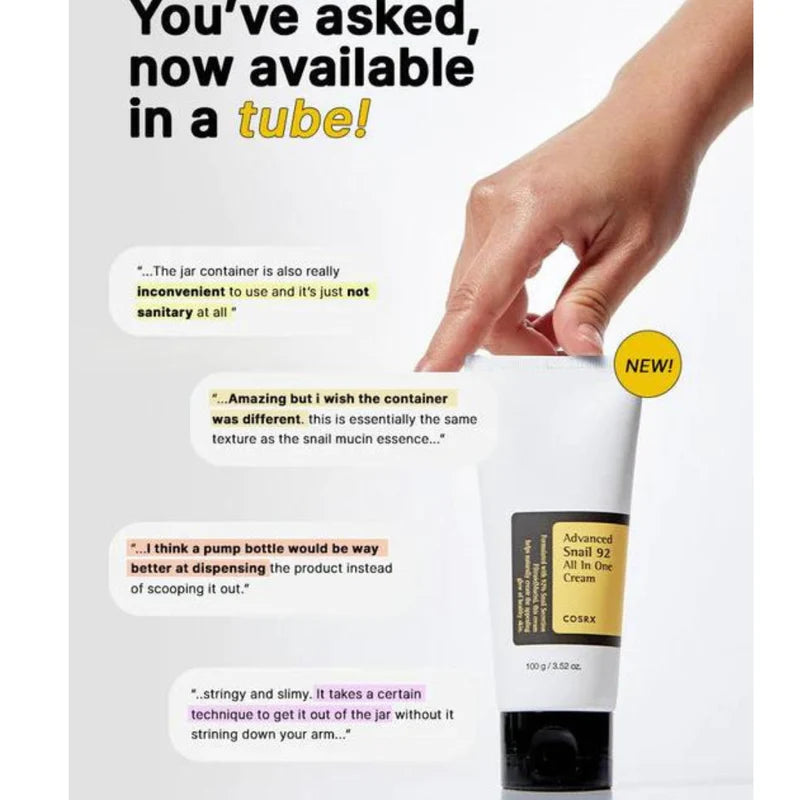 Cosrx Advanced Snail 92 All In One Cream 50ml