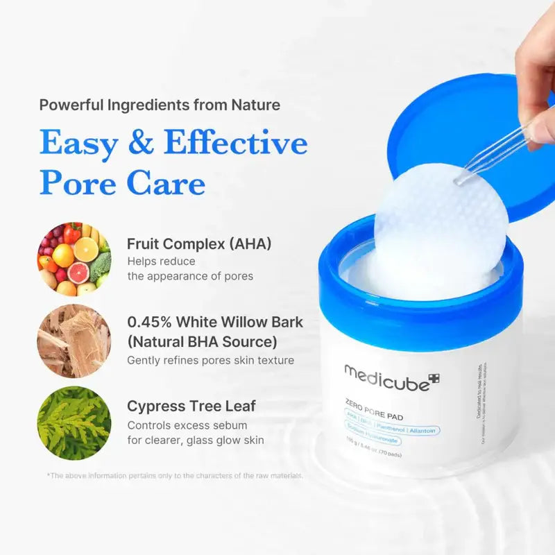 Medicube Zero Pore Pad 2.0 - 70 pads