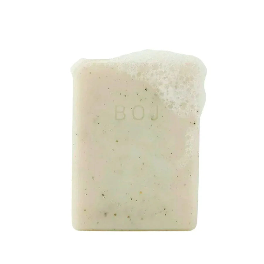 Beauty Of Joseon low pH rice cleansing bar with creamy foam and natural exfoliating particles