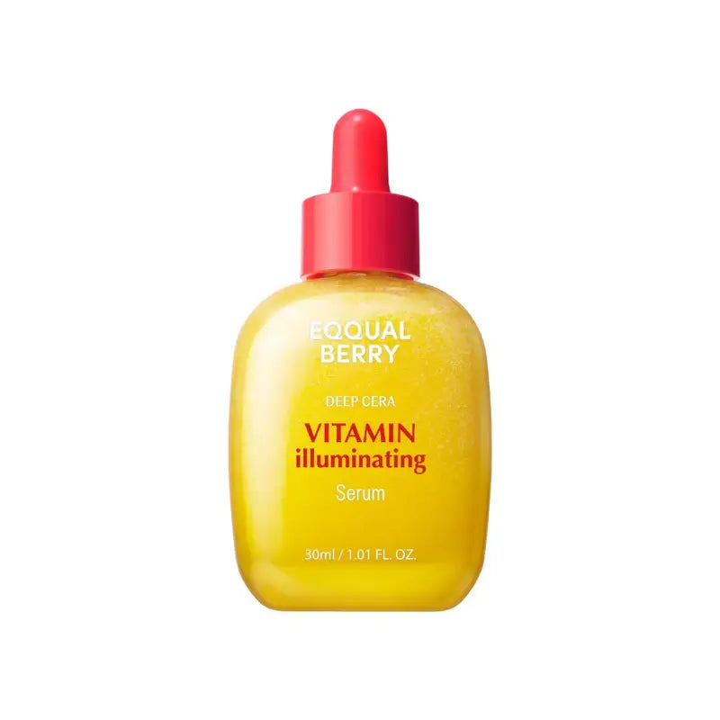 Zuzu Aura Equal Berry C Serum Vitamin Illuminating Serum in yellow 30ml bottle with dropper